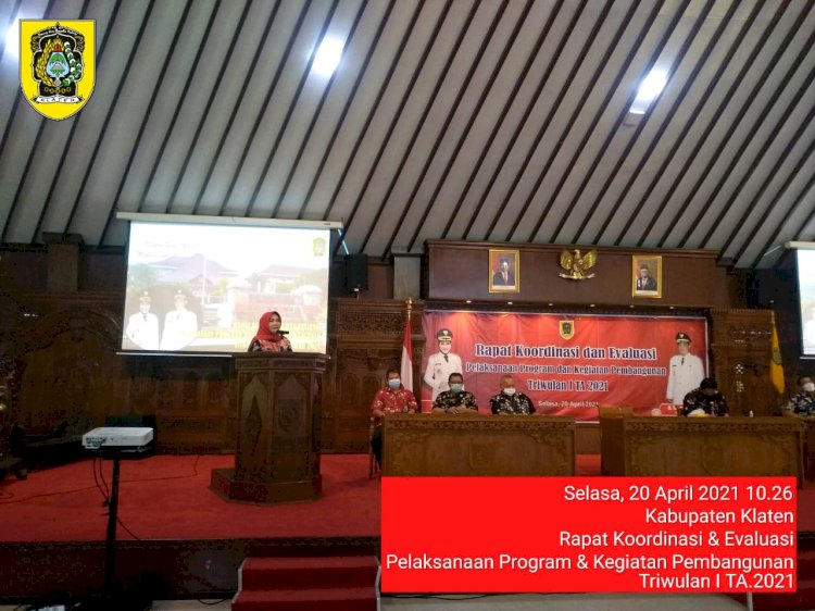 RAPAT KOORDINASI DAN EVALUASI PELAKSANAAN PROGRAM DAN KEGIATAN