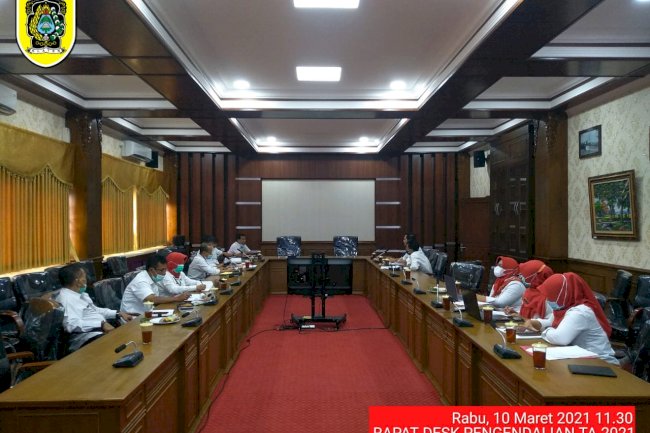 Desk Pengendalian Triwulan I TA.2021