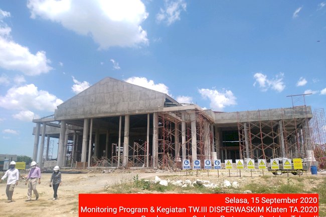 Monitoring Program & Kegiatan TW.III  TA. 2020 Pembangunan Gedung Pertemuan Buntalan Tahap II