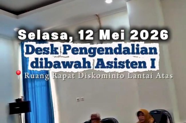 DESK PENGENDALIAN DIBAWAH ASISTEN PEMERINTAHAN DAN KESEJAHTERAAN RAKYAT TA. 2026
