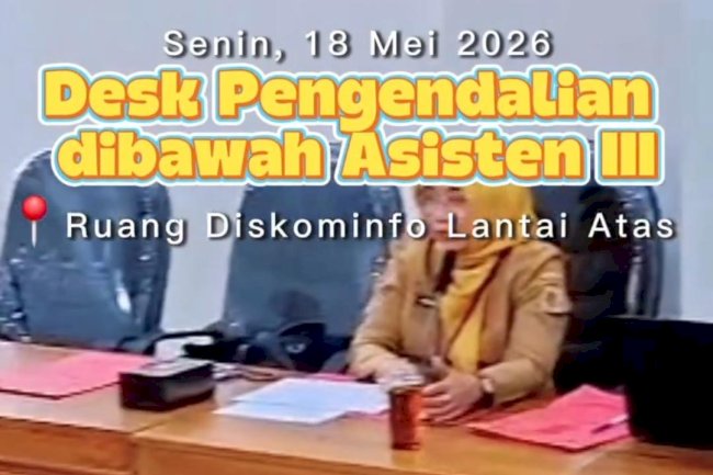 DESK PENGENDALIAN DIBAWAH ASISTEN ADMINISTRASI UMUM TA. 2026