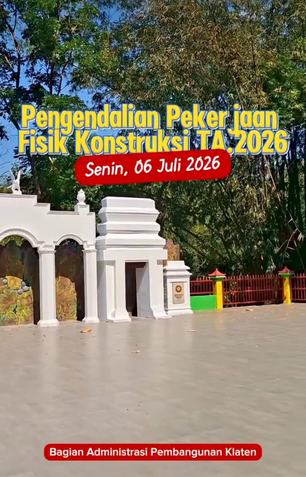 PENGENDALIAN PEKERJAAN KONSTRUKSI TA 2026 I