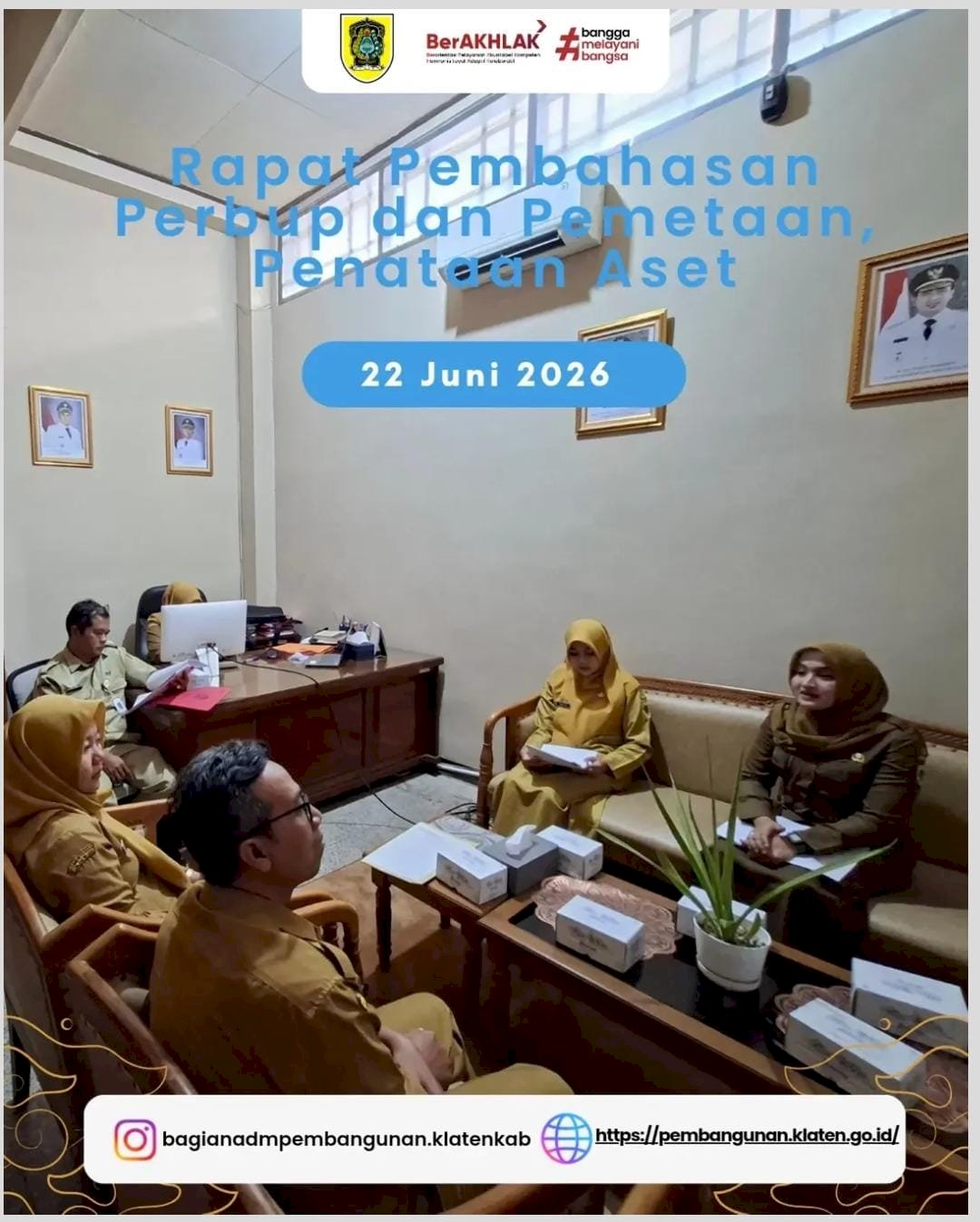 RAPAT PEMBAHASAN PERBUP DAN PEMETAAN,PENATAAN ASET