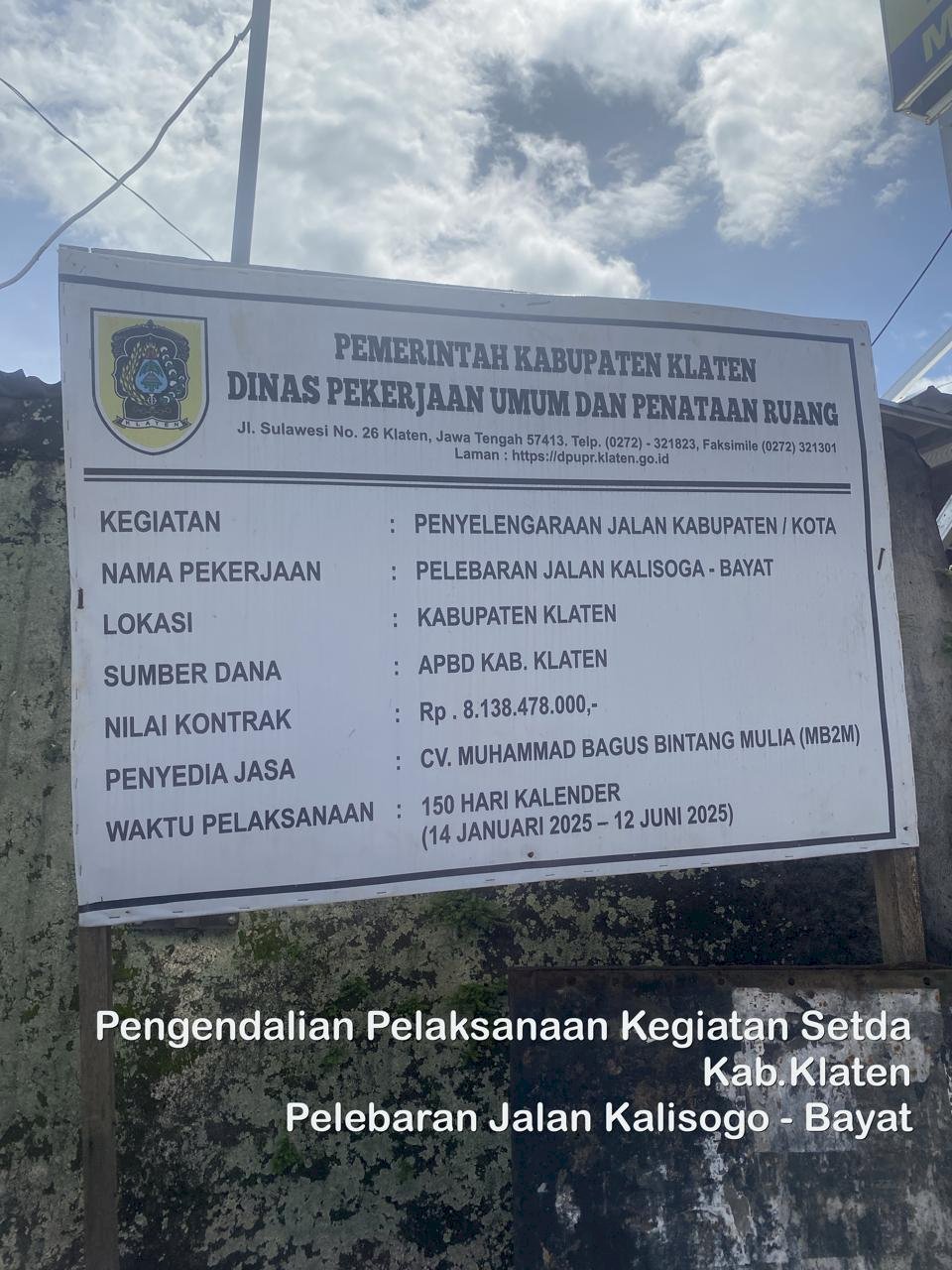Pengendalian Pekerjaan Konstruksi TA 2025