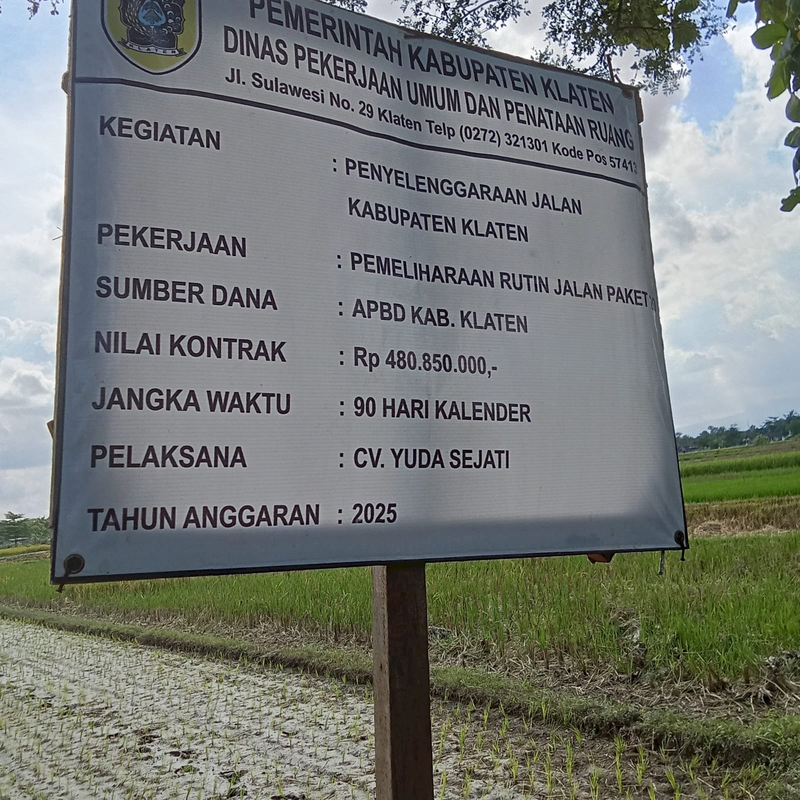 Pengendalian Pekerjaan Konstruksi TA 2025