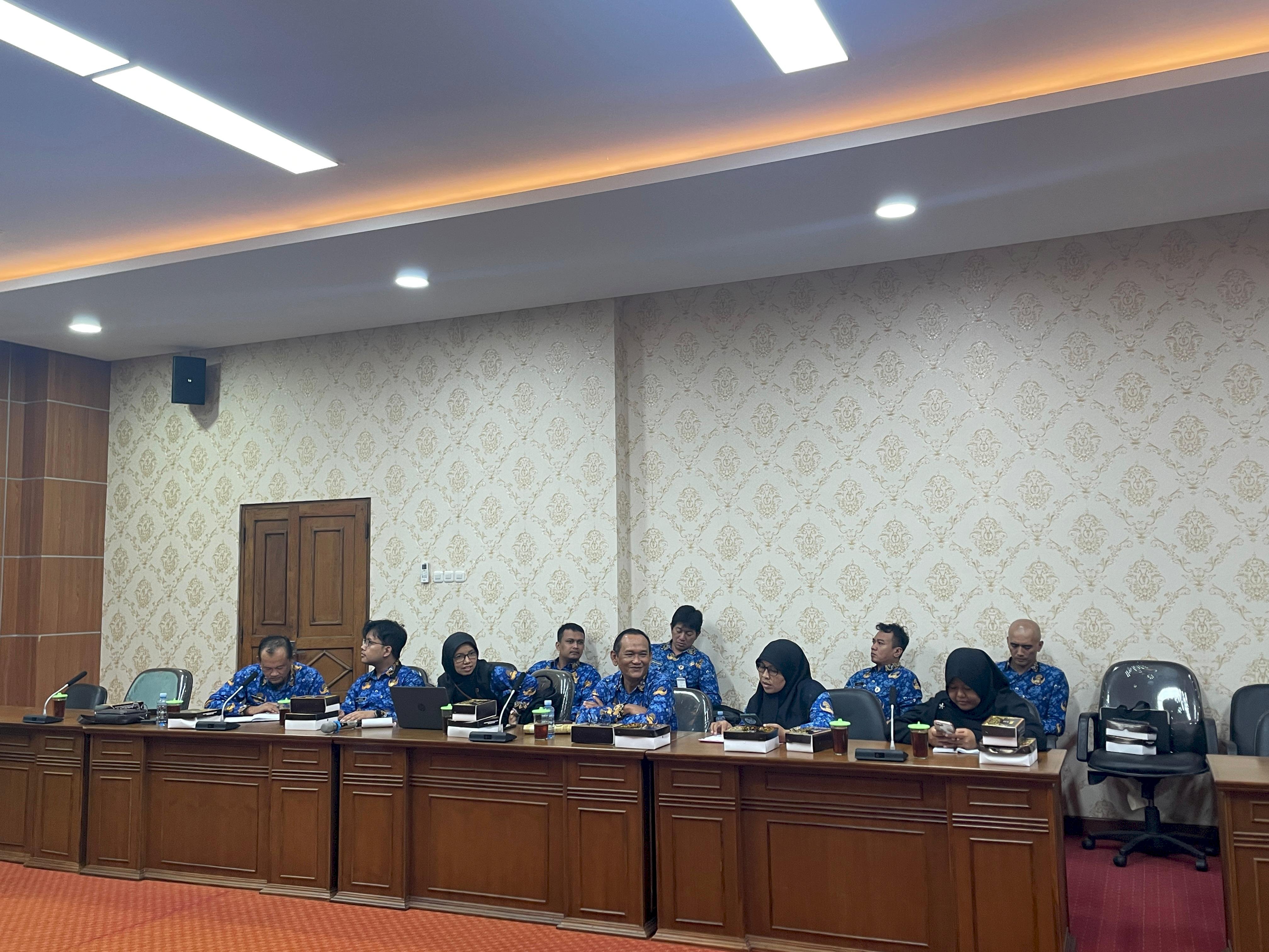 RAKOOR TIM PENGENDALI KEGIATAN DAN PERSIAPAN KEGIATAN KAMPANYE ANTIKORUPSI SERENTAK TAHUN 2025 DI LINGKUNGAN SEKRETARIAT DAERAH KABUPATEN KLATEN.