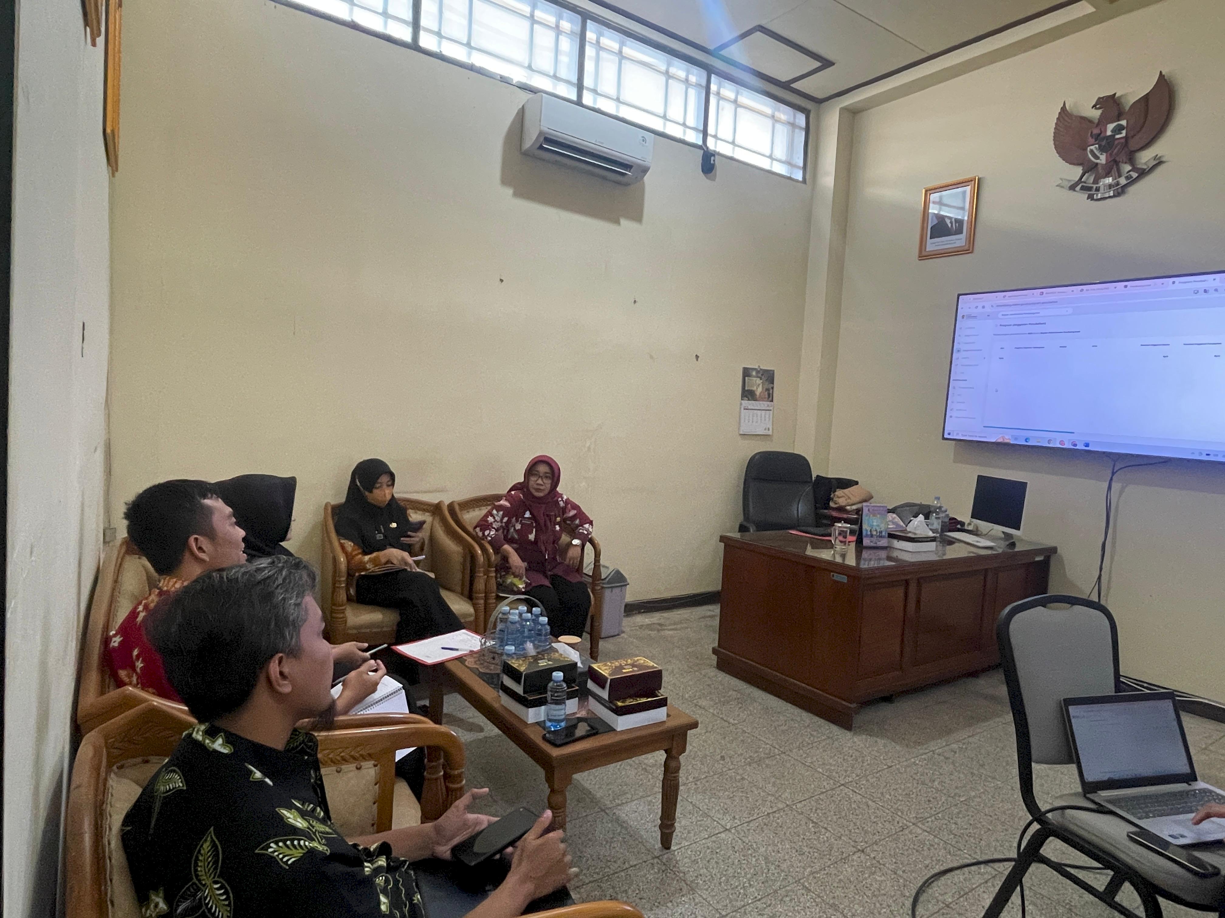 Rapat Koordinasi persiapan perkembangan Aplikasi SIMPELBANG pada anggaran perubahan Tahun 2025