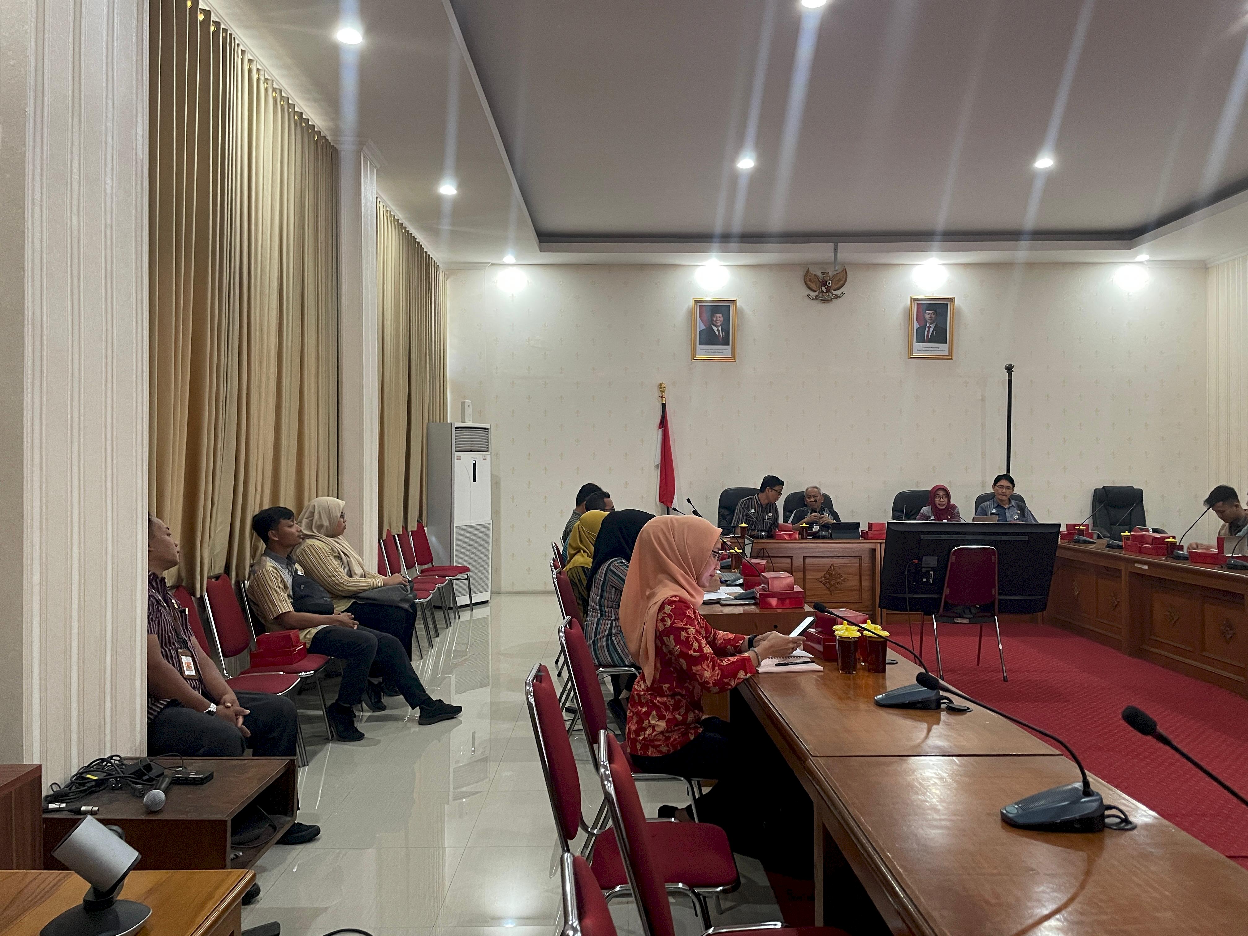 RAPAT KOORDINASI TIM PENGENDALIAN PELAKSANAAN PAKET PEKERJAAN KONSTRUKSI TAHUN ANGGARAN 2025