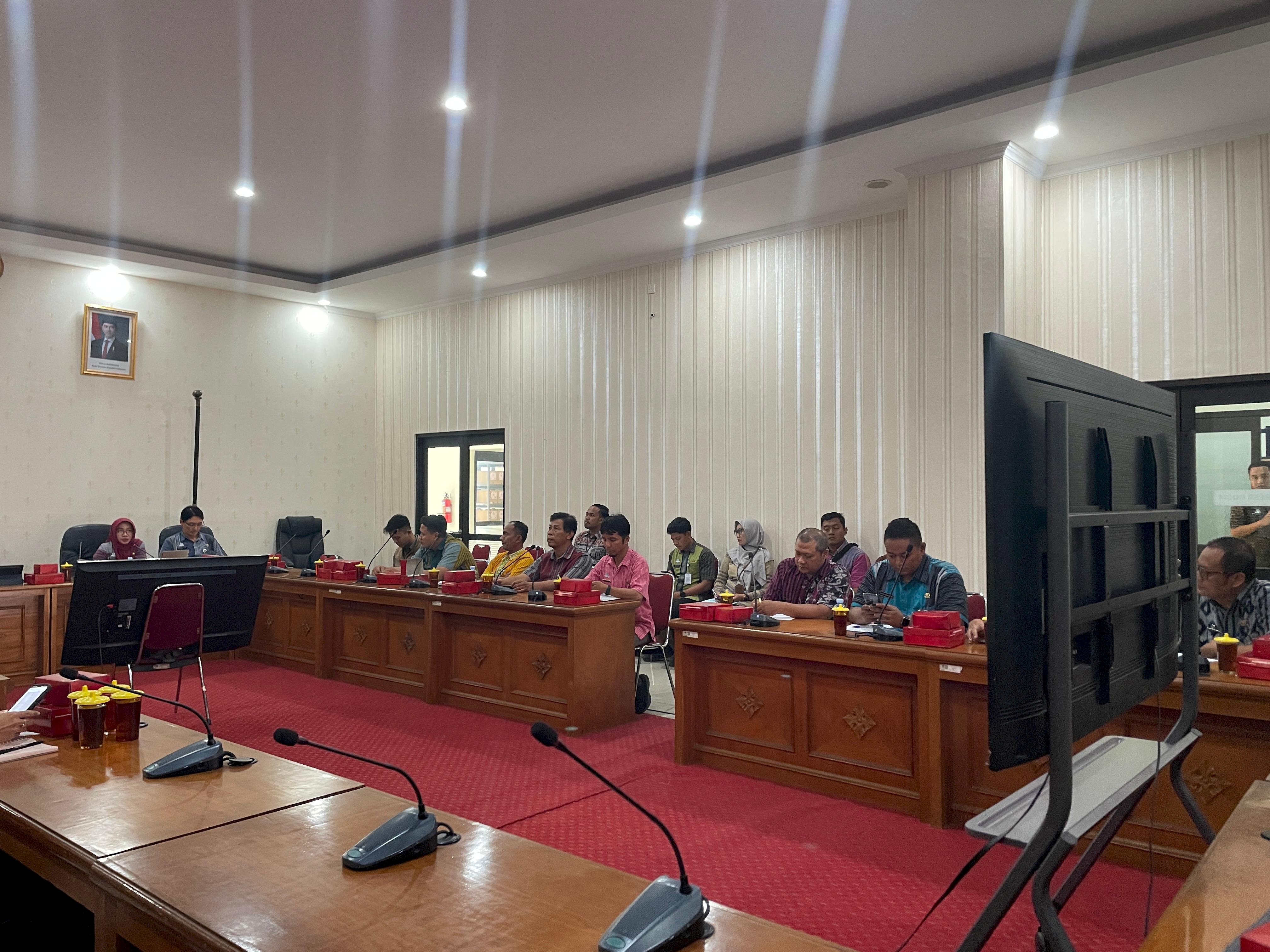 RAPAT KOORDINASI TIM PENGENDALIAN PELAKSANAAN PAKET PEKERJAAN KONSTRUKSI TAHUN ANGGARAN 2025