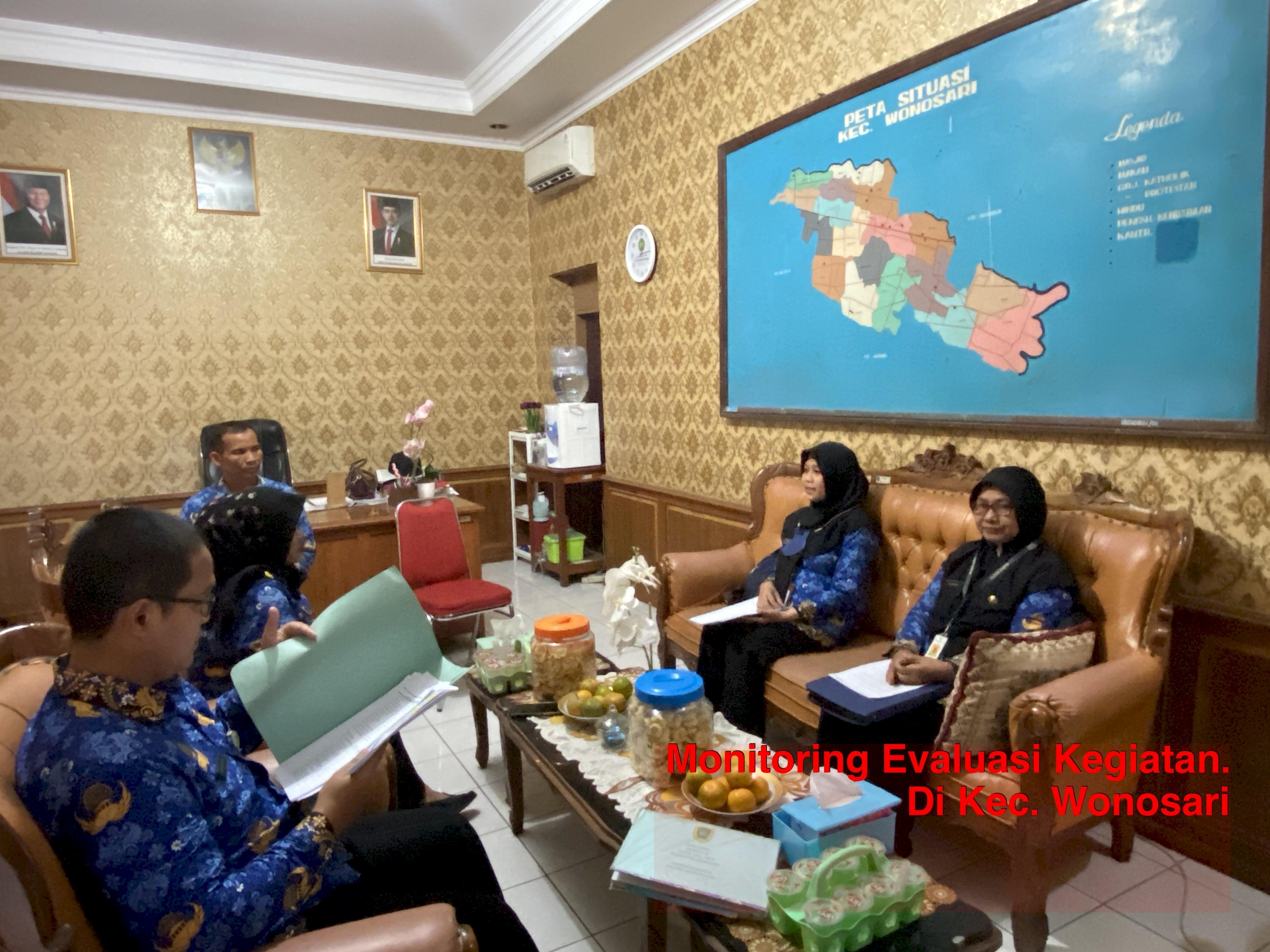 MONITORING DAN EVALUASI KEGIATAN S/D BULAN SEPTEMBER TA.2025
