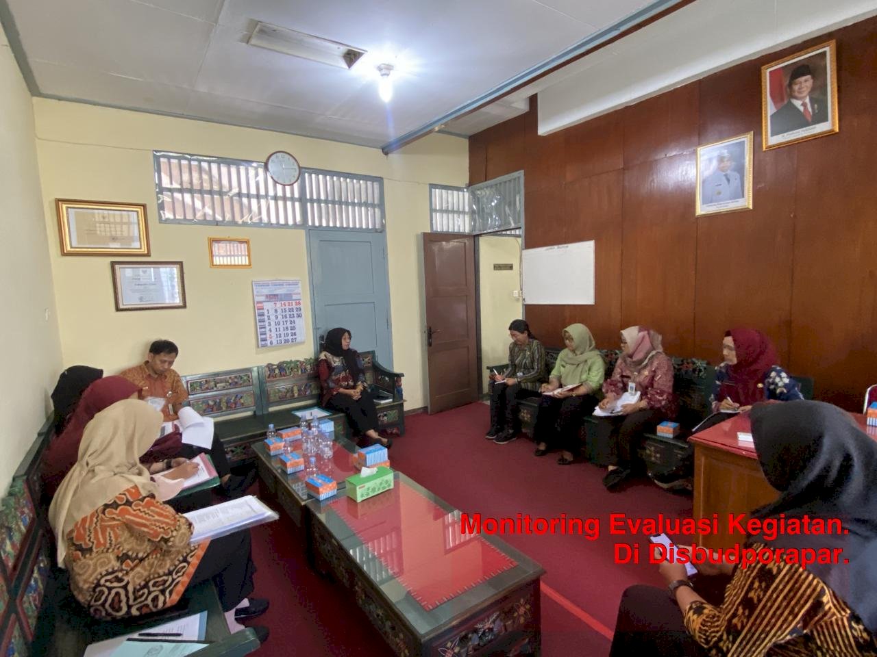 MONITORING DAN EVALUASI KEGIATAN S/D BULAN SEPTEMBER TA.2025