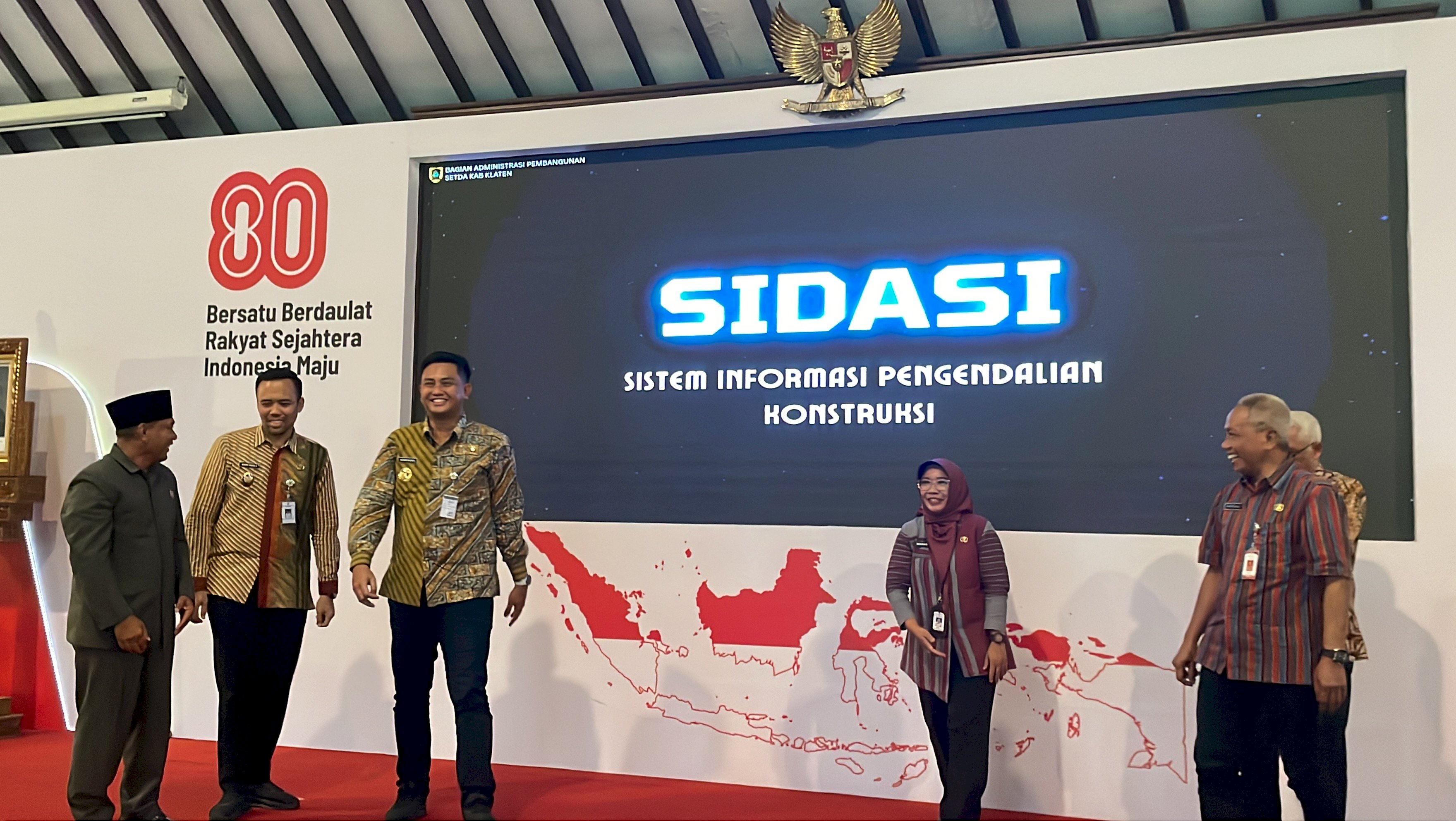 Launching Aplikasi SIDASI ( Sistem Informasi Pengendalian Konstruksi)