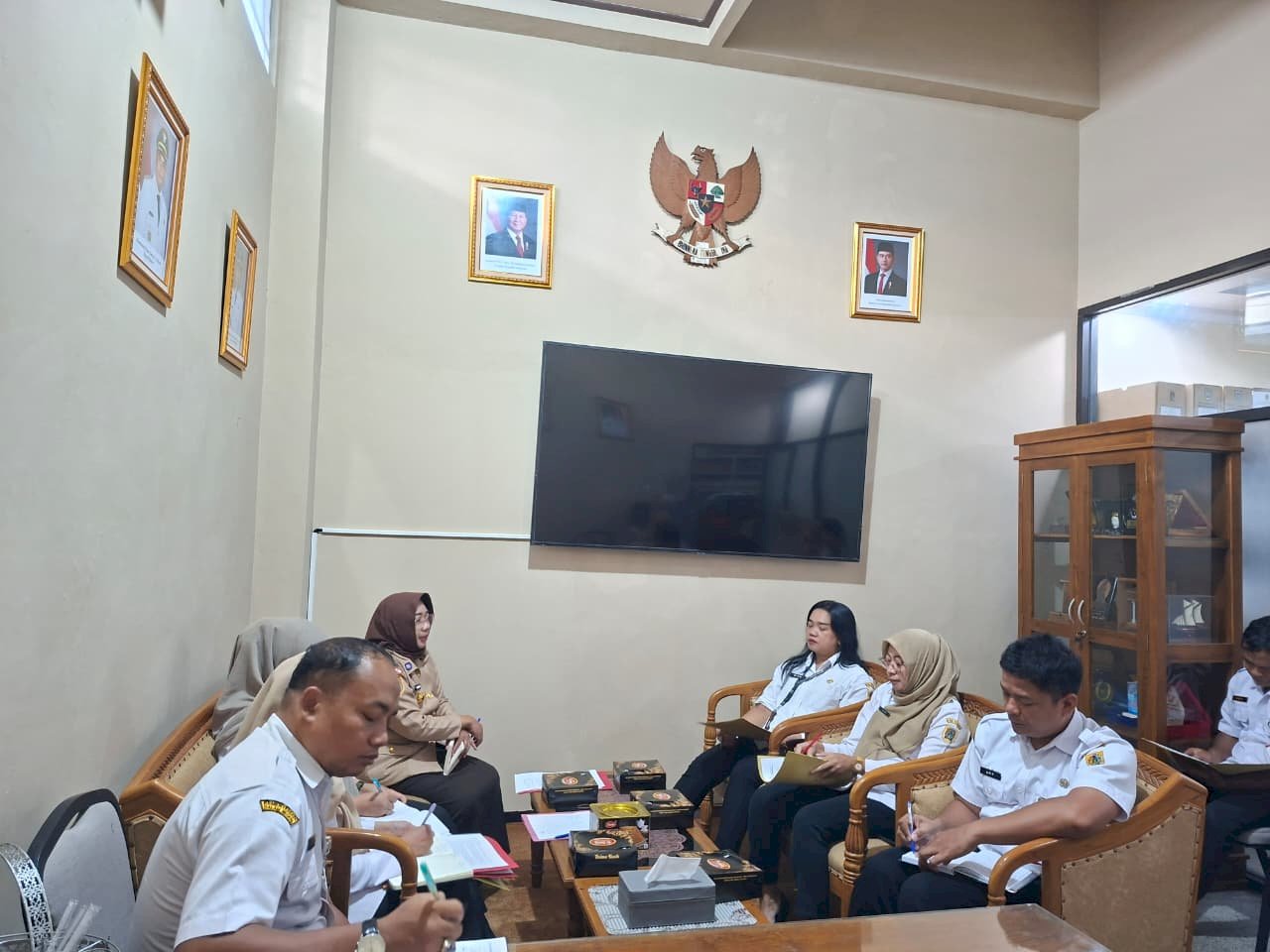 RAPAT PERSIAPAN PELAKSANAAN MONITORING DAN EVALUASI