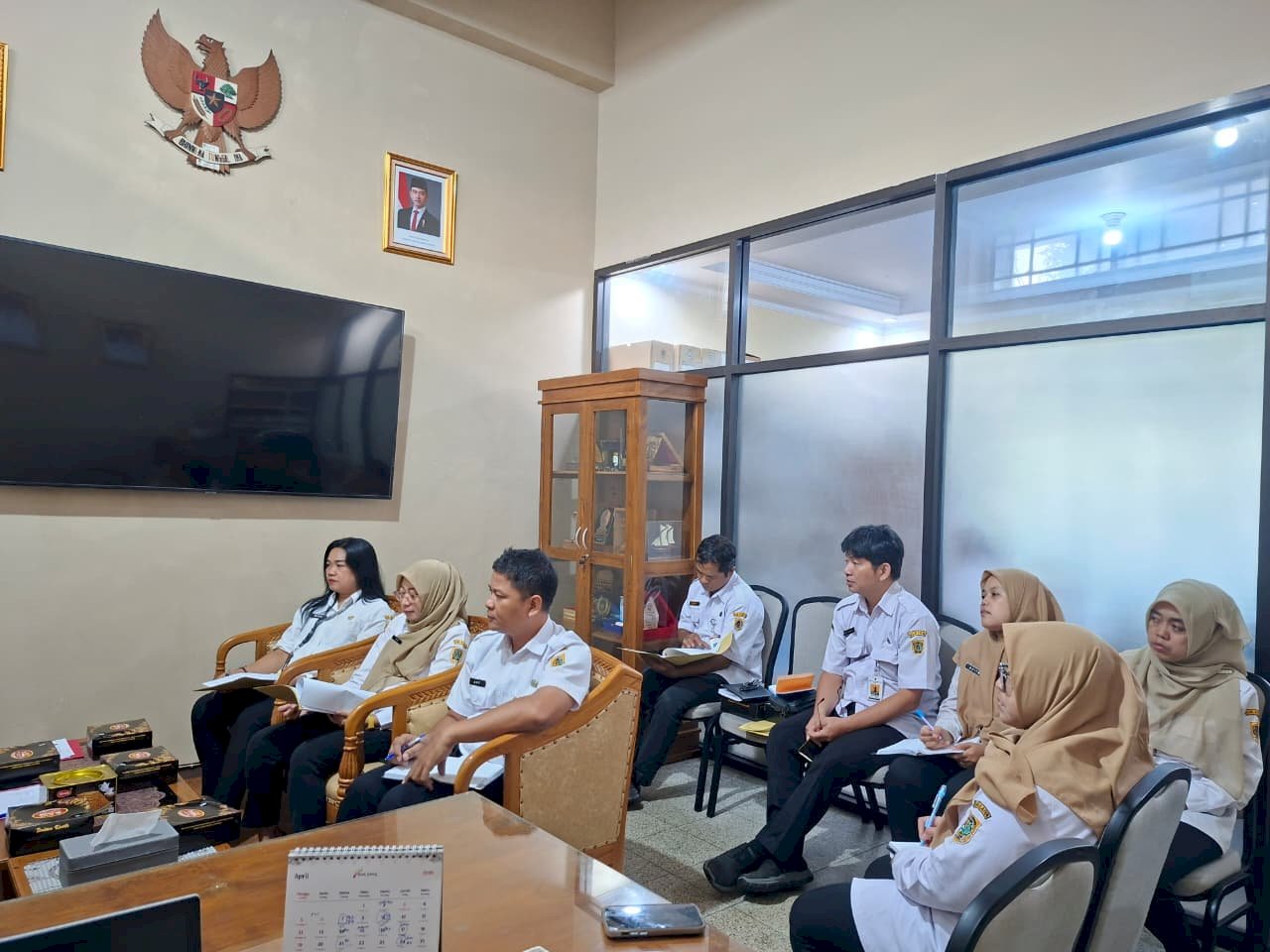 RAPAT PERSIAPAN PELAKSANAAN MONITORING DAN EVALUASI