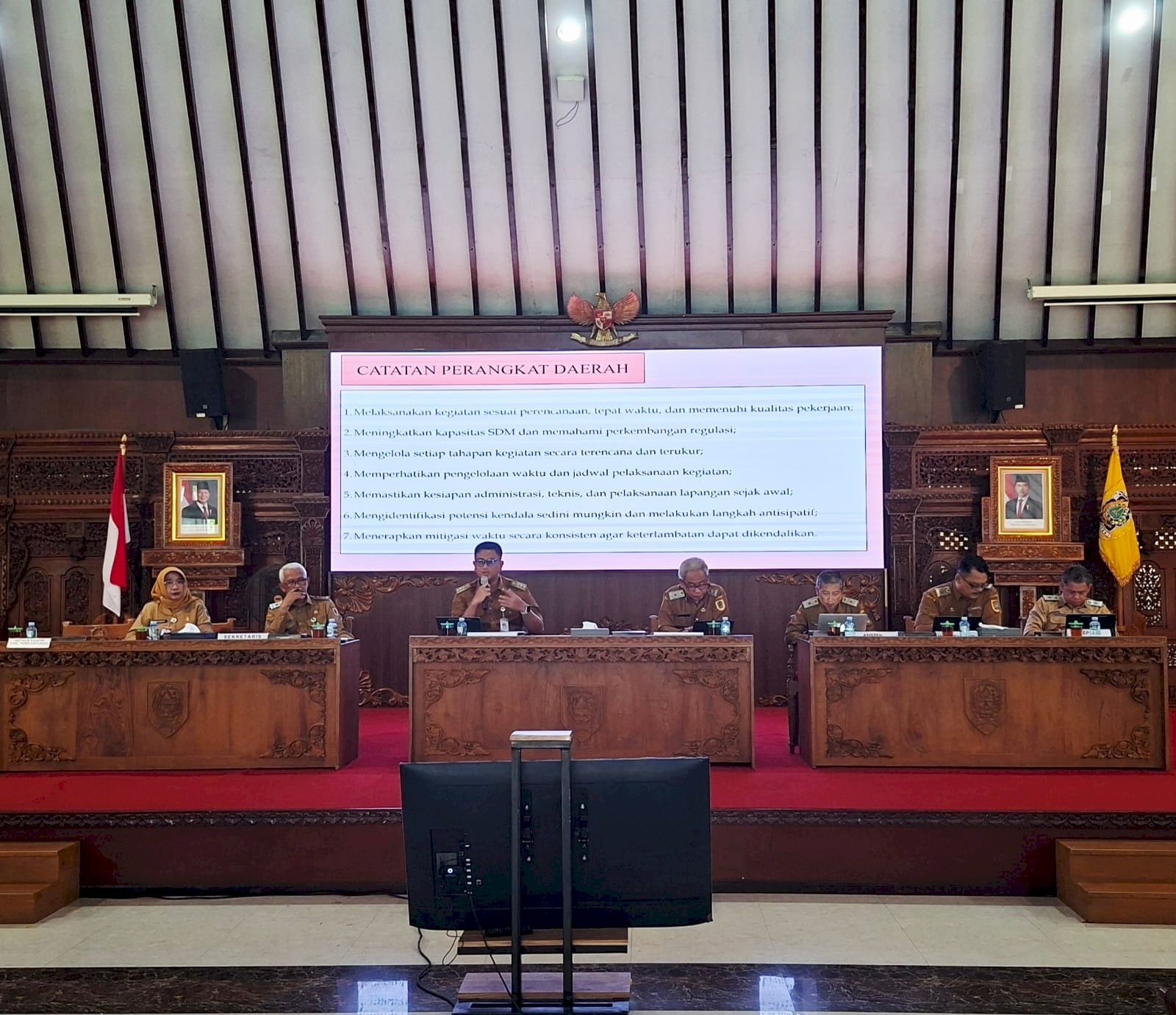 Rapat Koordinasi Persiapan Pelaksanaan Kegiatan (RAKOORLAK) Laporan Capaian Program, Kegiatan, Sub Kegiatan s/d 30 April 2026