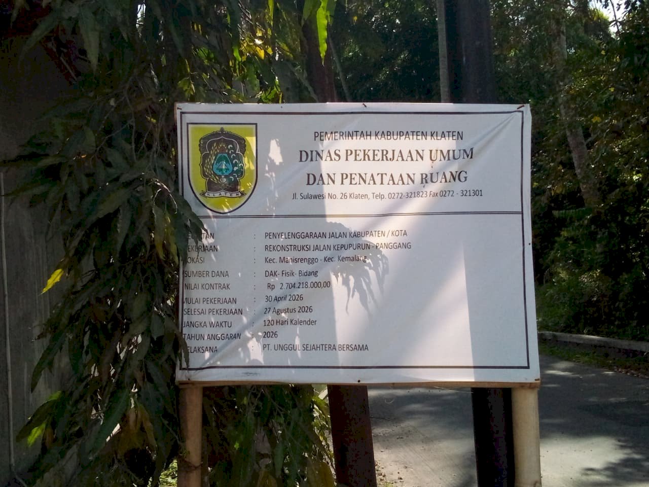 PENGENDALIAN PEKERJAAN KONSTRUKSI TA 2026 II